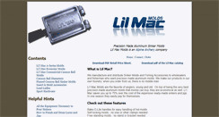 Desktop Screenshot of lilmacmolds.com